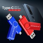 2-in-1 Usb Type-c Otg Flash Drive 16gb 32gb 64gb 128gb Usb 2 0 Memory Stick