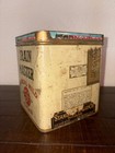 Rare 1920s  train Master  Litho 50 Cigar Humidor Tin Cardone Cigar Co Pa