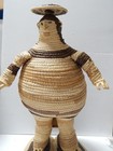 Rare   Vintage Wounaan Indian 17 t  Anthropomorphic Form Basket Figure - Mint  
