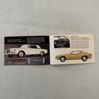 1964 Studebaker Car Sales Brochure Catalog Lark Commander Avanti Gran Turismo  