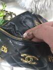 Newchanel Black Makeup Bag Gold Chain Crossbody Vip Limited Gift Cosmetic Bag