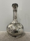 Antique Irish Silver Plated Trophy Pitcher  ewer 1st Prize Hurdle Race 120 Yards