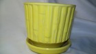 Vintage Mccoy Pottery Planter Pot 1 Pc   0372 Usa  Yellow 