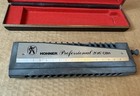 Hohner Professional 2016 Cbh Chromatic Harmonica - Original Case -read