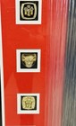 Michael Jordan Signed Chicago Bulls Jersey  Framed With Championships Rings