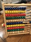 Learningsmith Wooden Folding Abacus Math Bead Counting Educational Toy