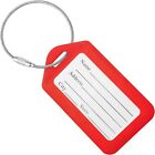 10x Redluggage Tags For Suitcases Travel Bag Tag Suitcase Baggage Name Label
