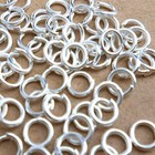 3-9mm Metal Iron Alloy Jump Rings Open Connectors Wholesale Jewelry Making