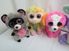 Super Clearance 5 Ty Beenie Boos Plush Stuffed Animals Lg Eyes No Tags Dolls
