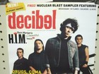 Him 2005 Decibel Magazine Promotional Poster Flawless New Old Stock Bam Margera