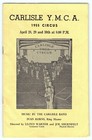 Carlisle Pa Ymca Circus Program And Advertising Pamphlet 1955           E1-26