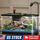 3 5 5 Gallon Aquarium Fish Tank Small Goldfish Tank Kit With Led Light   Filter