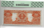 Fr 1187 1922  20 Twenty Dollars Gold Certificate Gold Seal  Pcgs Xf 45