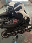 K2 Kinetic 80 Pro W Womens Inline Skates Roller Blades Black Pink Size 7
