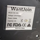 Wantjoin Wz-k90 Commercial Blender 2200w 2 2l Black Sound Enclosure Polycarbona   