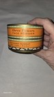 Vintage Powder Box Three Flowers Face Powder  richard Hudnut   Art Deco Unopened