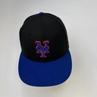 Vintage New York Mets Hat Men 7 Ny Subway Series 2000 Yankees Retro Wool Work Ex