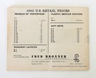 Lesney Matchbox 1963 International Pocket Catalogue Usa Edition