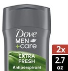 2-pk   Dove Men care Extra Fresh Men s Antiperspirant Deodorant Stick 2 7oz Each