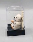 World Miniature Bears  White Teddy Bear