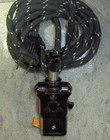 Vintage Cloth Covered Appliance Power Cord Cat  No  800 2 Pin 3 4  Spacing Royal