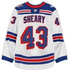 Conor Sheary New York Rangers Gu  43 White Set 2 Jersey From 2025-26 Nhl Season