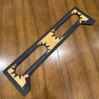 1960s Fender Bandmaster Or Showman Rear Top Panel  Black - Excellent Condition