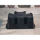 Flat Back Rain Barrel Stand  Base Only  Black