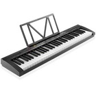 61-key Digital Keyboard Piano  Beginner Kit W  Headphones  Mic  Keynote Stickers