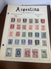Argentina Postage Stamps  Vintage Assortment - See Pics
