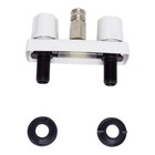 Valterra Pf213247 4  Rv Tub shower Faucet White Quick Connect