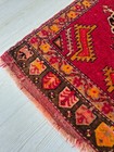 Antique Pillow Rugs  Anatolian Small Carpets  Hand Woven Rugs  Wool  Doormat
