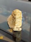    rare    1800s Yellow Ware Pottery Stoneware Lion Dime Bank