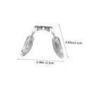 4 Pcs Anti-slip Eyeglass Nose Bridge Pads - Silicone U Shaped Nose Pieces For   