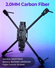 9imod Idf-17 Inch Carbon Fiber Fpv Drone Frame 10kg Load Capacity Tripod