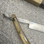Dubl Duck Pearl Duck Solingen Germany Straight Razor With Case