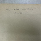 Antique Vintage Wedding Photograph Photo 1930s Nelson Family Genealogy Portrait