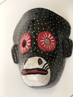 Guatemalan Monkey Mask Hand Carved   Hand-painted Wood From Central America