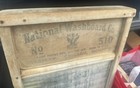 Vintage National Washboard Co  No 510 Chicago Saginaw Memphis