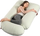 Pregnancy Pillows For Sleeping- Full Body Maternity Pillow With Cooling Breat   