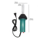 220v 1080w Hot Air Torch Plastic Welder Welding Heat Gun Pistol With Nozzle Kit