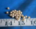   Pearls  vintage  acrylic  25  5mm  no-hole   Shellcraft  Sailor s Valentines  