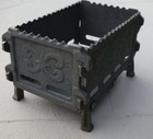 Mangal Russian Shashlyk Bbq Cast Iron Brazier Portable Barbeque Grill 17kg 37lb