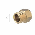 Pressure Washer Coupler Metric M22 15mm Male Threads To M22 14mm Female Fitting 