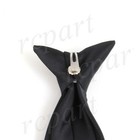 New Kid s Boy s Clip On Pre Tied Necktie Size 4 To 14 Wedding Formal Party Black