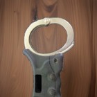 Certified Enforcement Grade Rigid-cased Chain Handcuffs Transport Restraint 9   