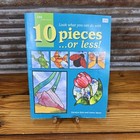 Stained Glass Pattern Book - 10 Pieces Or Less