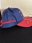 Snowbirds Canada Aerobatic Team Embroidered Hat Blue Red Cotton Polyester