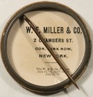 1900 William Mckinley 1 3 4  Celluloid Button - Excellent W  Nice Back Paper 