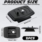 2 Pcs 35mm Tripod Quick Release Plate Camera Tripod Mount Adapter Camera Moun   